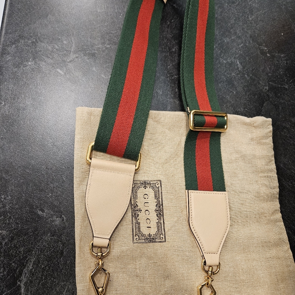 Authentic Gucci Horsebit Shoulder Strap